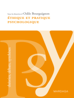 Éthique et pratique psychologique