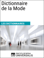Dictionnaire de la Mode: Les Dictionnaires d'Universalis