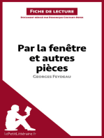 Par la fenêtre et autres pièces de Georges Feydeau (Fiche de lecture)