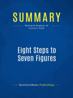 Summary: Eight Steps to Seven Figures: Review and Analysis of Carlson's Book