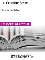 La Cousine Bette d'Honoré de Balzac: Les Fiches de lecture d'Universalis