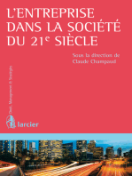 L'entreprise dans la société du 21e siècle