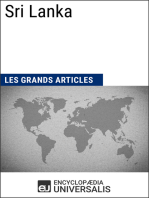 Sri Lanka: Universalis : Géographie, économie, histoire et politique