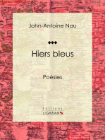 Hiers bleus: Poésies