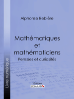 Mathématiques et mathématiciens: Pensées et curiosités