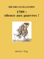 1789 : silence aux pauvres !: Histoire de France