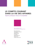Le compte courant dans la vie des affaires: Aspects juridiques, fiscaux et comptables (Droit belge)