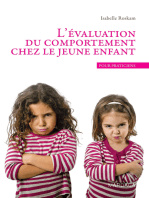 L'évaluation du comportement chez le jeune enfant: Un ouvrage de psychologie pour praticiens