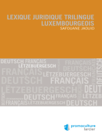 Lexique juridique trilingue luxembourgeois