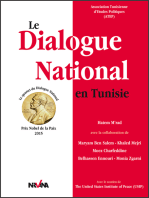 Le Dialogue National en Tunisie: Prix Nobel de la Paix 2015