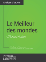 Le Meilleur des mondes d'Aldous Huxley (Analyse approfondie): Approfondissez votre lecture de cette œuvre avec notre profil littéraire (résumé, fiche de lecture et axes de lecture)