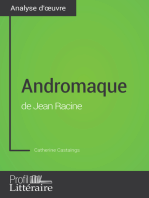 Andromaque de Jean Racine (Analyse approfondie): Approfondissez votre lecture de cette œuvre avec notre profil littéraire (résumé, fiche de lecture et axes de lecture)