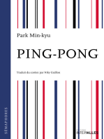 Ping-Pong: Un roman décapant au cœur de la Corée du Sud !