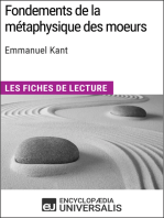 Fondements de la métaphysique des moeurs d'Emmanuel Kant: Les Fiches de lecture d'Universalis