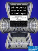 L’émergence de la médecine scientifique: Sciences et philosophie