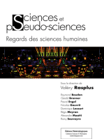 Sciences et pseudo-sciences: Regards des sciences humaines