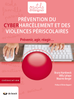 Prévention du cyberharcèlement et des violences périscolaires: Prévenir, agir, réagir