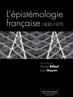 L'épistémologie française: 1830-1970