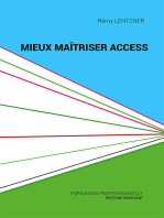 Mieux maîtriser Access: Un outil de familiarisation à la base de données Access