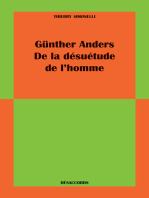 Günther Anders: De la désuétude de l'homme