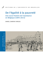 De l'égalité à la pauvreté: Une socio-histoire de l'assistance en Belgique (1895-2015)