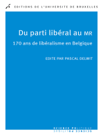 Du parti libéral au MR: 170 ans de libéralisme en Belgique