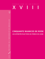 Cinquante nuances de rose: Les affinités électives du prince de Ligne