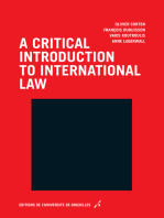 A critical introduction to international law