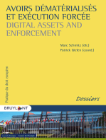 Avoirs dématérialisés et exécution forcée / Digital Assets and Enforcement