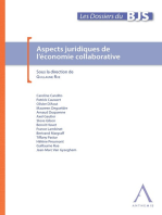 Aspects juridiques de l’économie collaborative: Cadre juridique d'un phénomène sociétal large