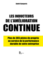 Les inducteurs de l'amélioration continue: Plus de 365 pistes de progrès au service de la performance durable de votre entreprise