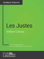 Les Justes d'Albert Camus (Analyse approfondie): Approfondissez votre lecture de cette œuvre avec notre profil littéraire (résumé, fiche de lecture et axes de lecture)