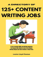 A Directory of 125+ Content Writing Jobs