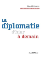 La diplomatie d'hier à demain: Essai politique
