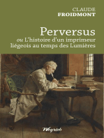 Perversus: ou L'Histoire d’un imprimeur liégeois au temps des Lumières