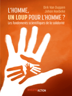 L'Homme, un loup pour l'Homme?: Les fondements scientifiques de la solidarité