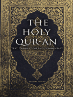 The Holy Qur-an: Text, Translation and Commentary