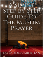 A Simple Step by Step Guide to the Muslim Prayer