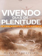 Vivendo dias de plenitude: O ano aceitável do Senhor