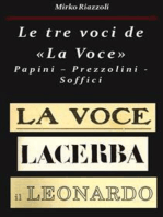 Le tre voci de “La Voce”Papini – Prezzolini – Soffici