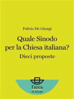 Quale Sinodo per la Chiesa Italiana?