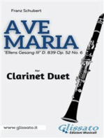 Clarinet duet - Ave Maria by Schubert