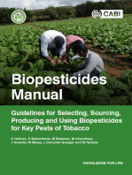 Biopesticides Manual: Guidelines for Selecting, Sourcing, Producing and Using Biopesticides for Key Pests of Tobacco