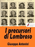 I precursori di Lombroso