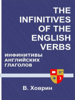 The Infinitives of The English Verbs Инфинитивы Английских Глаголов