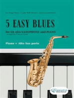 5 Easy Blues - Alto Saxophone & Piano (complete)