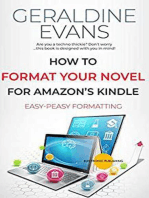 How to Format Your Novel For Amazon's Kindle
