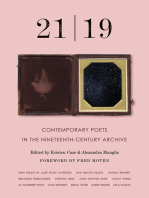 21 | 19: Contemporary Poets in the Nineteenth-Century Archive