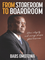 From Storeroom to Boardroom: How integrity and courage shape global business