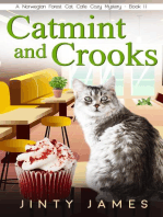 Catmint and Crooks: A Norwegian Forest Cat Cafe Cozy Mystery, #11